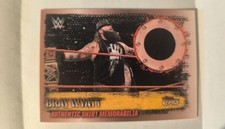 Maillot authentique Bray Wyatt WWE Slam Attax 10 souvenirs relique