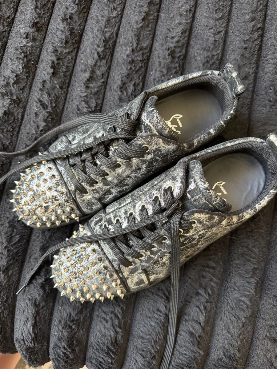 Christian Louboutin Silver Casual Shoes for Men for sale - eBay