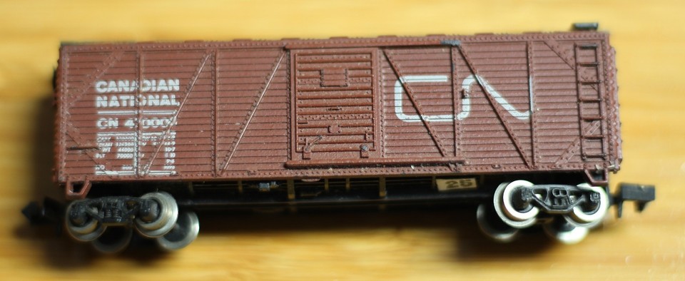 n-scale trains, engine, 12 cars, caboose, and extras | eBay