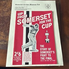 1978 Somerset Gillette Cup Final Brochure, Signed by Bill Alley & Somerset Team