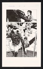Original Art from Walking Dead #105 Page 22 Pencils and Inks by Charlie Adlard