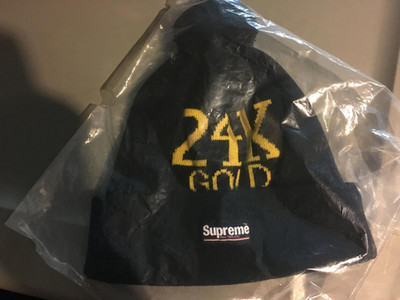Supreme 24k Gold Beanie