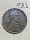 1910-S LINCOLN WHEAT CENT, low mintage date, "Fine" condition #933