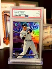 ⭐️ AARON JUDGE 2017 BOWMAN CHROME ROY REFRACTOR #9 PSA 9 MINT ROOKIE RC 🔥