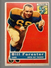 1956 Topps #79 Bill Forester RC Excellent