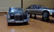 1 18 Mercedes Benz 600 SWB Black Autoart 76192 AutoArt Daimler Mercedes Benz W10