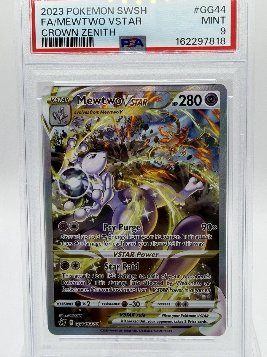 Mewtwo VSTAR GG44/GG70 Crown Zenith: Galarian Gallery for sale | eBay