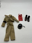 Vintage GI JOE Action Soldier Military Police MP Tan Helmet  Clothing
