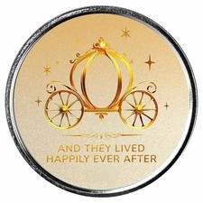 HAPPILY EVER AFTER 1 oz. 999 Fine Silver Wedding Gift Round BU PROOF-LIKE BACKOR 86.36 per troy oz