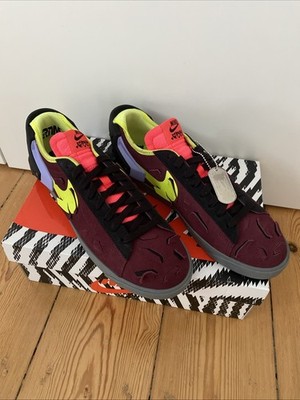 Nike Blazer Low / Acronym Herren Night Maroon / Größe 43