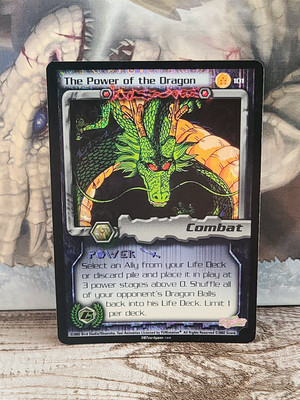 DBZ Dragon Ball Z FOIL The Power Of The Dragon 101 CCG Unlimited Cell Score MP