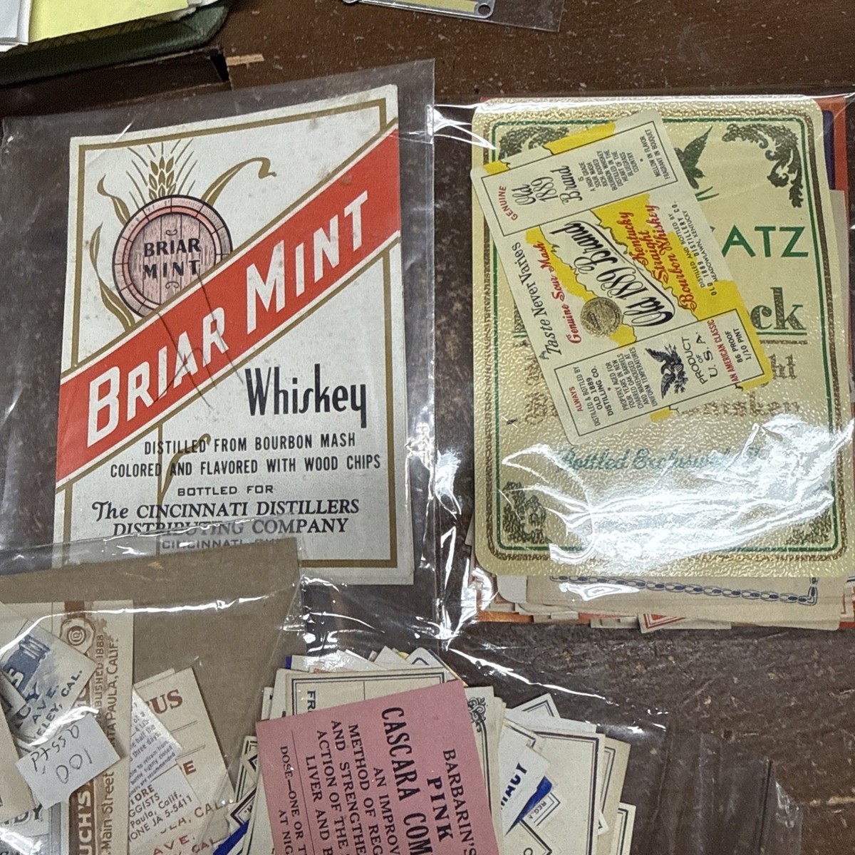 100 Vintage Medicine Drug Poison Labels Ephemera Old Bottle Box