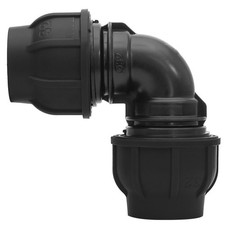 PE Verschraubung Winkel Ø 40 x 40 mm - Trink...