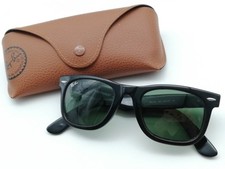 Ray-Ban WAYFARER Sunglasses RB2140 Black Green with Case from Japan