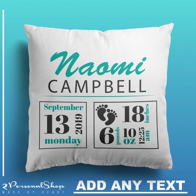 baby keepsake pillow