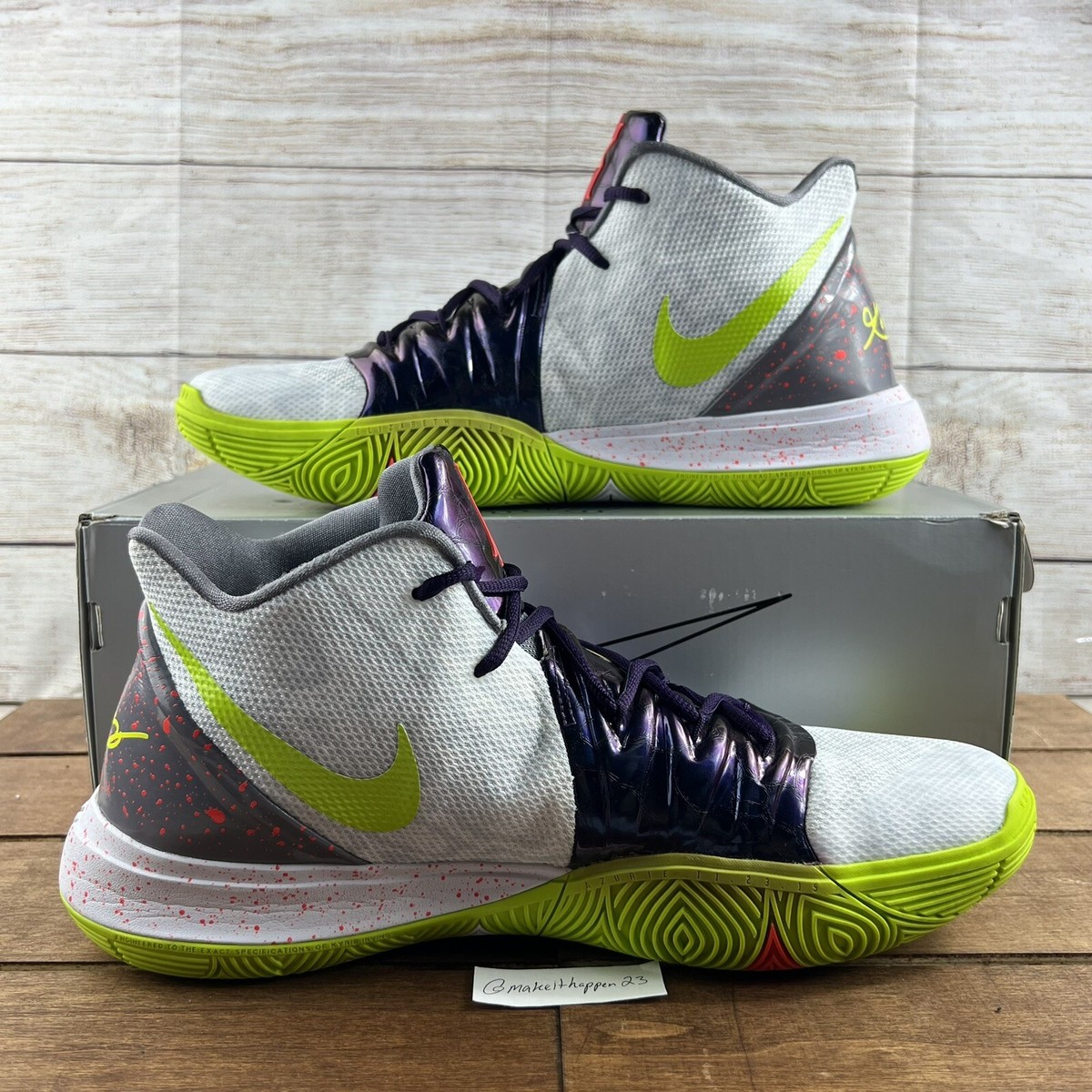 Nike Kyrie 5 Mamba Mentality Kobe Chaos AO2918-102 Men Size
