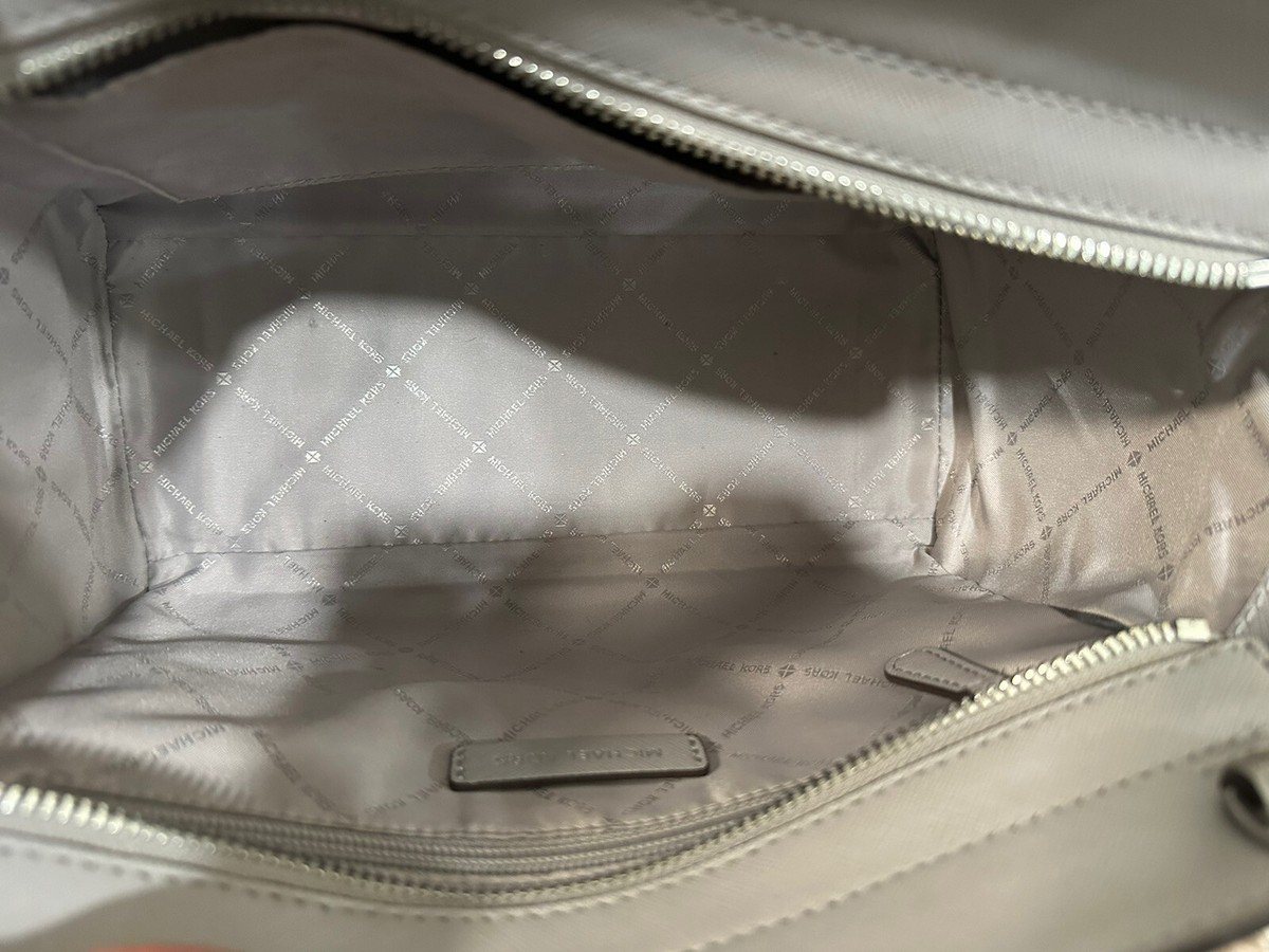 Authentic Michael Kors Purse #085NC Jet Set Item XS Studded Backpack in gray Michael Kors Jet Set Backpack Large Bags & Handbags for  main image 3