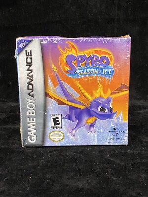 Spyro: Season of Ice Nintendo Game Boy Advance, 2001 - NEW FACTORY SEALED F2