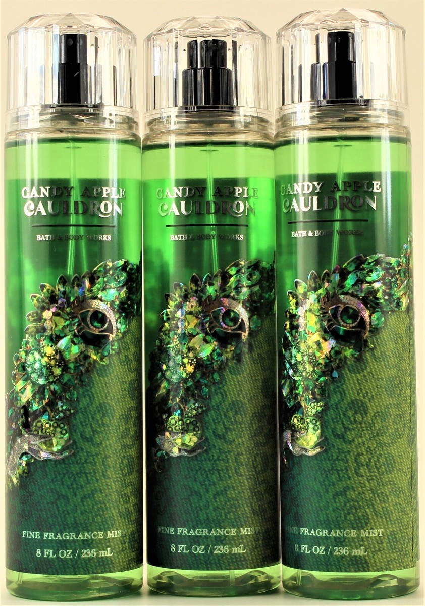 QTY Bath Body Works CANDY APPLE CAULDRON Fine Fragrance Body
