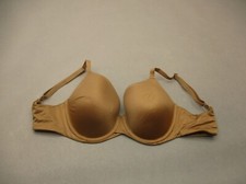 32DD AUDEN The Icon Womens Beige Lined Underwire Back Closure Demi Bra 3K