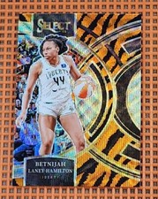 2024 Select WNBA Betnijah Laney-Hamilton Premier Tiger Prizm SSP #136 Liberty
