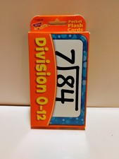 Trend Division 0-12 Pocket Flash Cards  - T23...