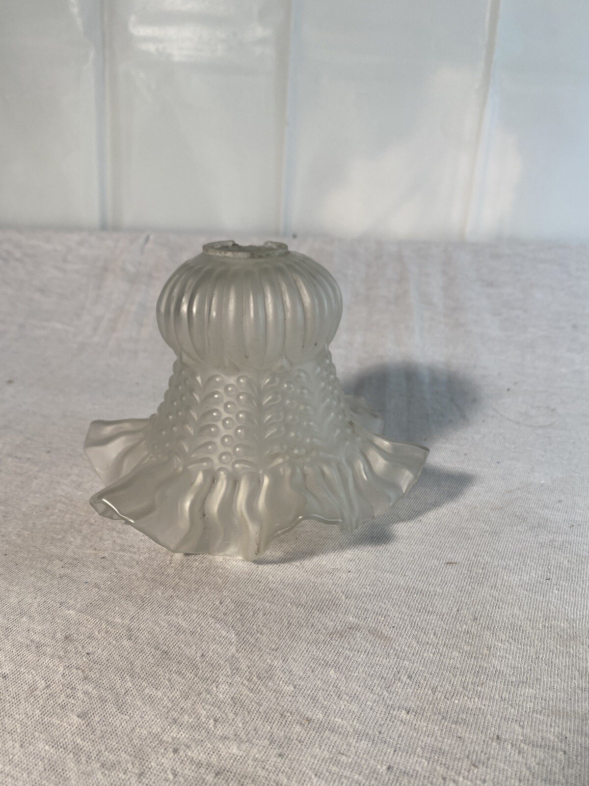 Ancienne Tulipe En Verre Pantin France – Pour Applique Ou Lustre