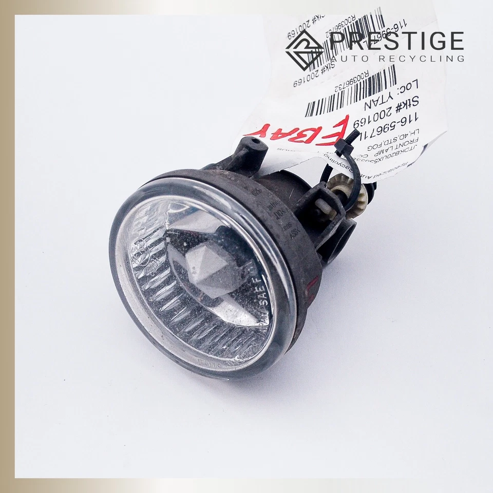 Faro antiniebla izquierdo Toyota Prius Highlander 2004-2009 parachoques 81221-52070 OEM Foto 3 de 4