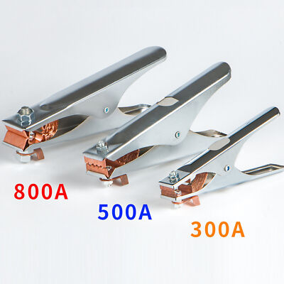 300A 500A 800A Ground Wire Cable Clamp Schweißgerät Masse Klemme Zange Werkzeug