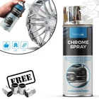 Simply CHROME Effect Look Spray Paint Metal, Plastic, Glass, Stone 400ml 014+CP