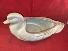 FRANKOMA POTTERY #208 Praire Green DUCK PLANTER Vintage