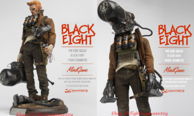 ホットトイズ系　アイリッシュマン　フランク・シーラン　1/6フィギュア DAMTOYS 1/6 Mind Game Gobi Squad Black 8 Frank Chambers Figure