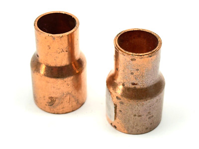 Nibco W00765D 3/4'' x 1/2'' Reducing Coupling CxC Copper LOT OF 2