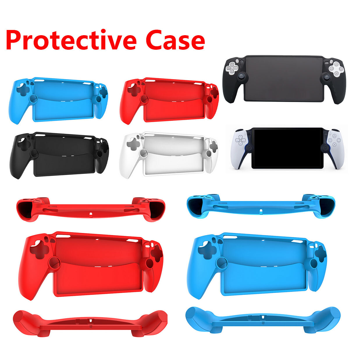 Silicone Cover Skin Accessories For PS Portal Game Console Protective Case Cover