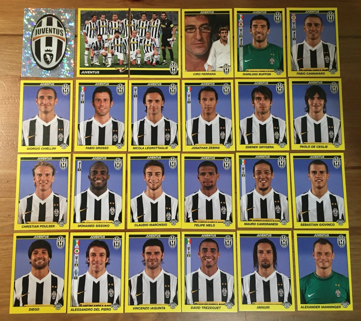 Panini - Juventus Le Grandi Vittorie - Empty album + 1800 - Catawiki