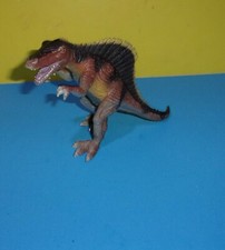 5" Spinosaurus Dinosaur Hard PVC Figure Dino World Jurassic Open Close Mouth