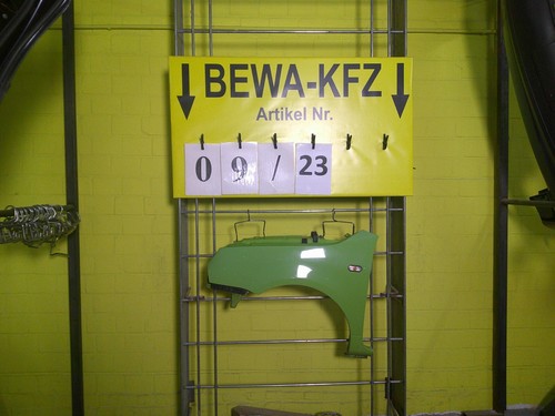 Blechteile / Kotflügel vorne links VW Lupo 1,0 Baujahr:1999  Nr.B/09/23