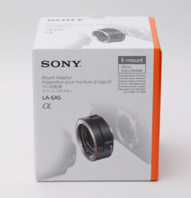 Sony LA-EA5 A-mount Lens Adapter for E-mount Cameras for sale