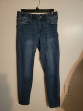 TAHARI Kelly Classic Skinny Mid-Rise Ankle Length Denim Jeans Women's Size 6