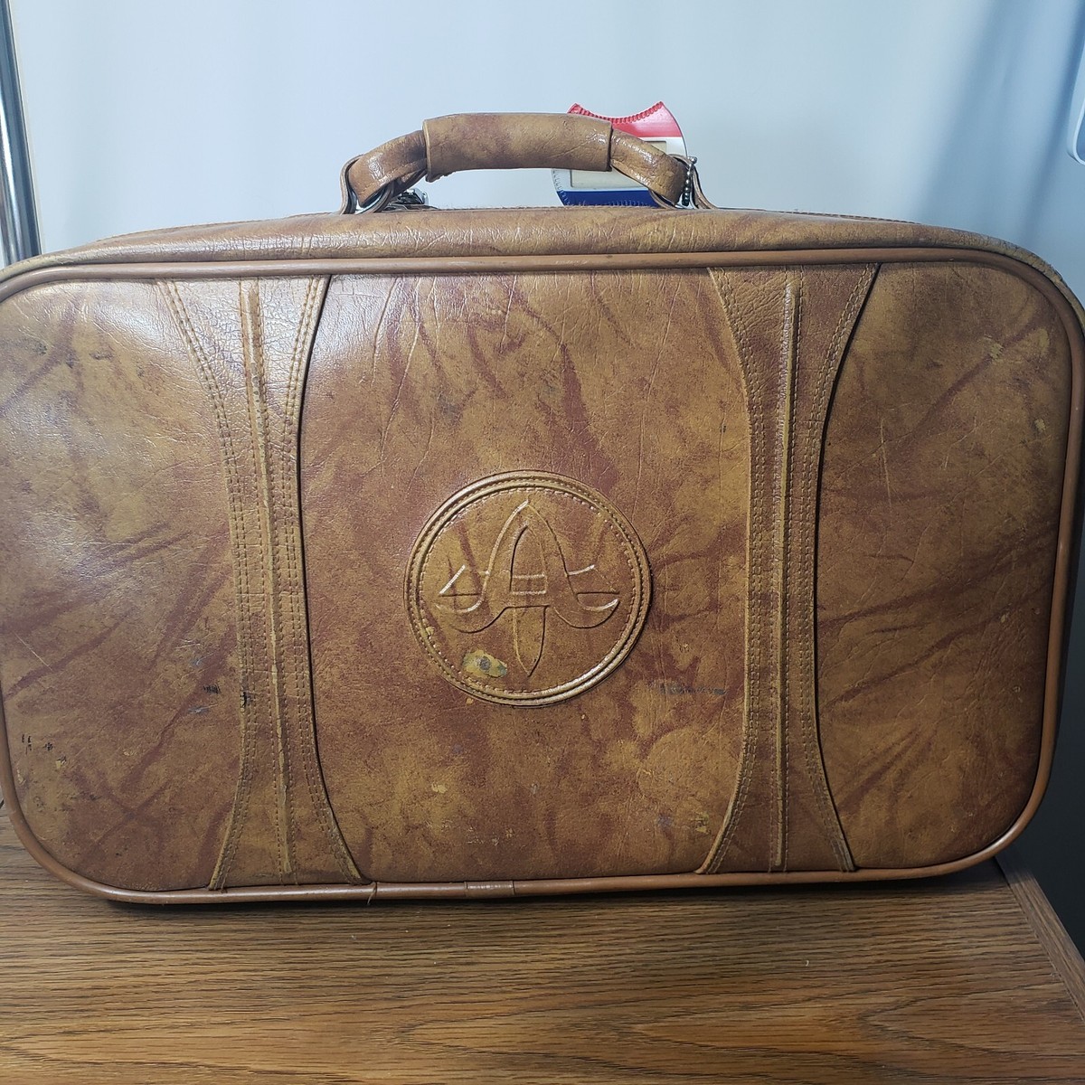 Vintage 1975 American Tourister Softside Leather Suitcase | eBay