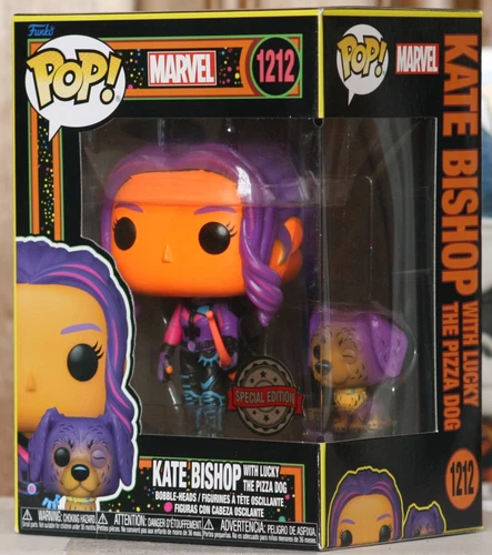 [Funko] PoP!  - Marvel - #1212 Kate Bishop (with lucky the pizza dog)