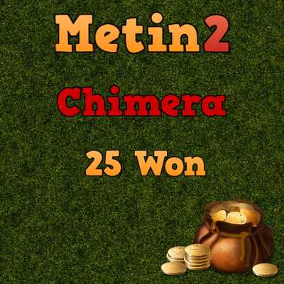 25 Won - Ruby Chimera - Metin2 -   Schnelle Lieferung