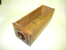 VINTAGE SINGER TREADLE SEWING MACHINE SIDE DRAWER, VERY NICE CLEAN CONDITION