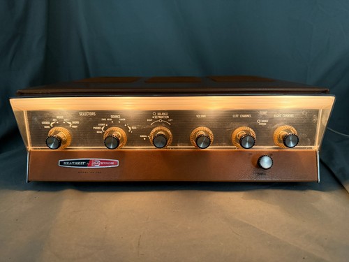 Vintage Heathkit AA-100 Tube / Valve Stereo Amplifier Clean Serviced & Working