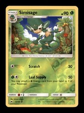 simisage pokemon card value Simisage 13/147 Reverse Holo main image 1