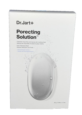 Dr.Jart+ Porecting Solution Face Sheet Mask 0.98oz X 5 each New In Box