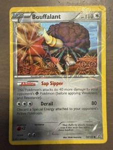bouffalant pokemon card price holofoil pattern or surface detail) Bouffalant Pokemon Cards Price Guide