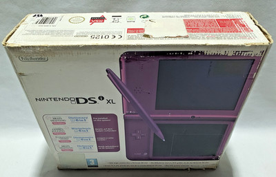 Nintendo DSi XL Console Wine Red Bordeaux EUR Brand New Open Box Unused NOS