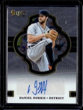 2018 Panini Chronicles #SS-DN Daniel Norris Select Signatures