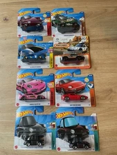 8 x HOT WHEELS PORSCHE JOB LOT ALL SEALED MINT ON CARD JOB LOT BARGAIN